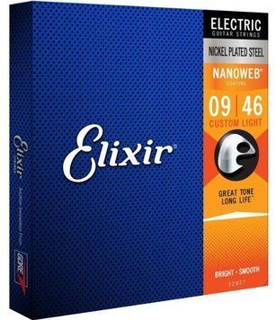Струни для електрогітари Elixir EL NW CL (09/46)