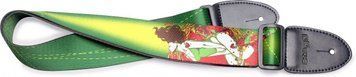 Ремінь для гітари Stagg STE PINUP GREEN