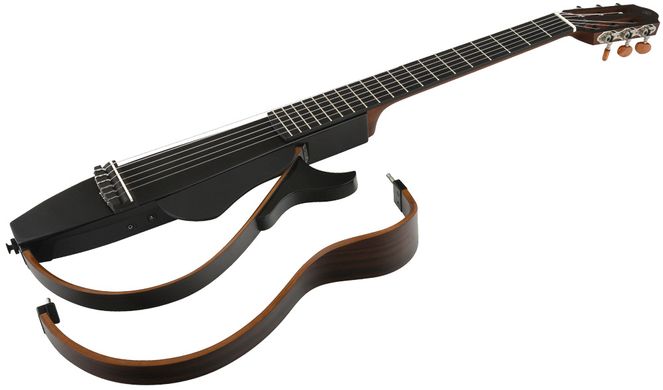 "Тиха" гітара YAMAHA SLG200N TRANSLUCENT BLACK