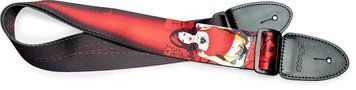 Ремінь для гітари Stagg STE PINUP RED