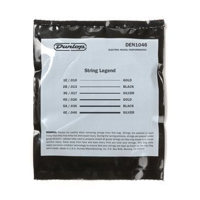 Струни для електрогітари DUNLOP DEN1046