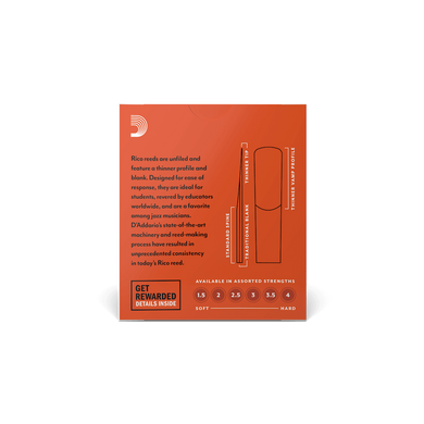 Тростини для альт саксофону D'ADDARIO RJA1020