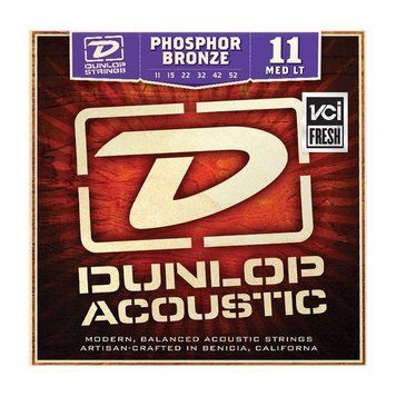 Струни для акустичної гітари DUNLOP DAP1152 Phosphor Bronze Medium Light