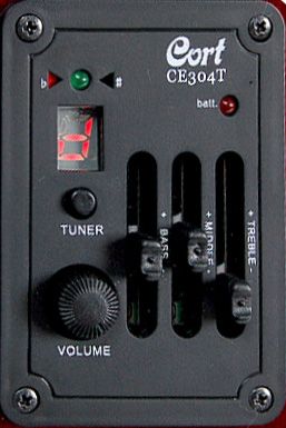 Гитара электроакустическая CORT AD810E (BKS)