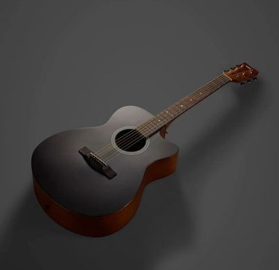 Акустическая гитара YAMAHA FS400C SMOKY BLACK