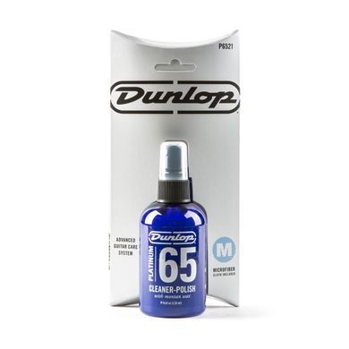 Набір для догляду за гітарою DUNLOP P6521 Platinum 65 Cleaner-Polish