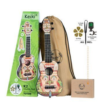 Укулеле сопрано Ortega Keiki Pack K2-TM Sopano Totem