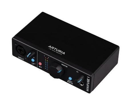 Аудіоінтерфейс ARTURIA MiniFuse 1 (BLACK)