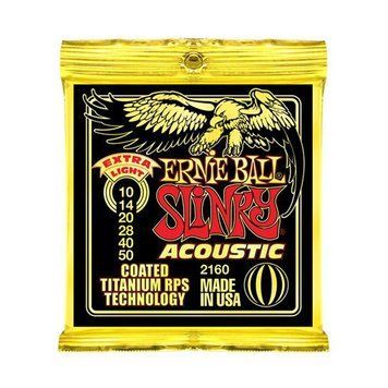 Струни для акустичної гітари 10-50 Ernie Ball P02160