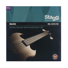 Струни для бас-гітари Stagg BA-4525-5S