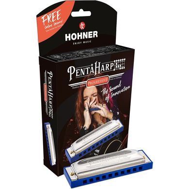 Губна гармошка Hohner Progressive Pentaharp M2103X D-minor Box