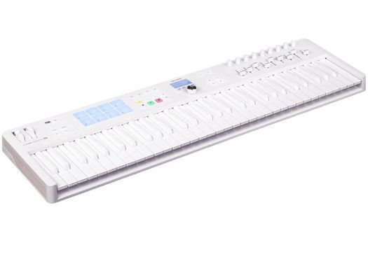 Міді клавіатура ARTURIA KeyLab Essential 61 mk3 Alpine White