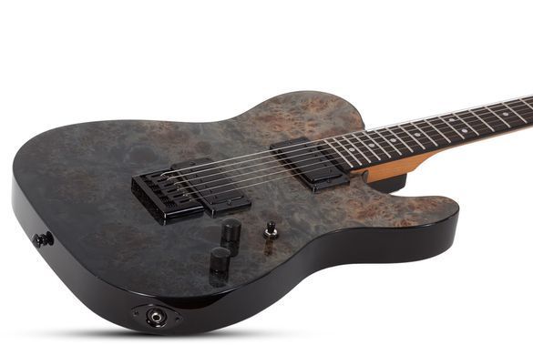 Электрогитара SCHECTER PT STANDARD Black Fade Burst Burl