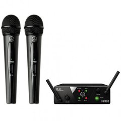 Радиосистема с 2 ручными микрофонами AKG WMS40 Mini2 Vocal Set BD ISM2/3 EU/US/UK