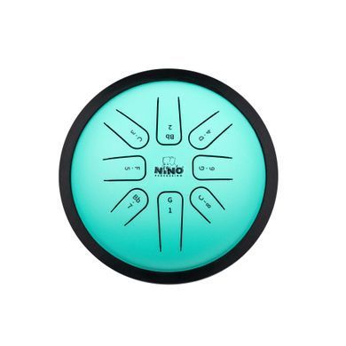 Глюкофон Meinl Nino Steel Tongue Drum NINO982 (7") Mint Green