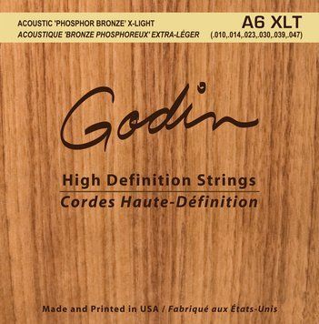 Струни GODIN 008988 A6 XLT