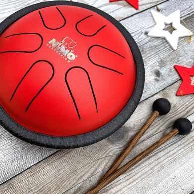 Глюкофон Meinl Nino Mini Melody Steel Tongue Drum NINO980R (6")