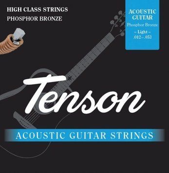 Струны для акустической гитары Tenson Phosphor Bronze 12-53